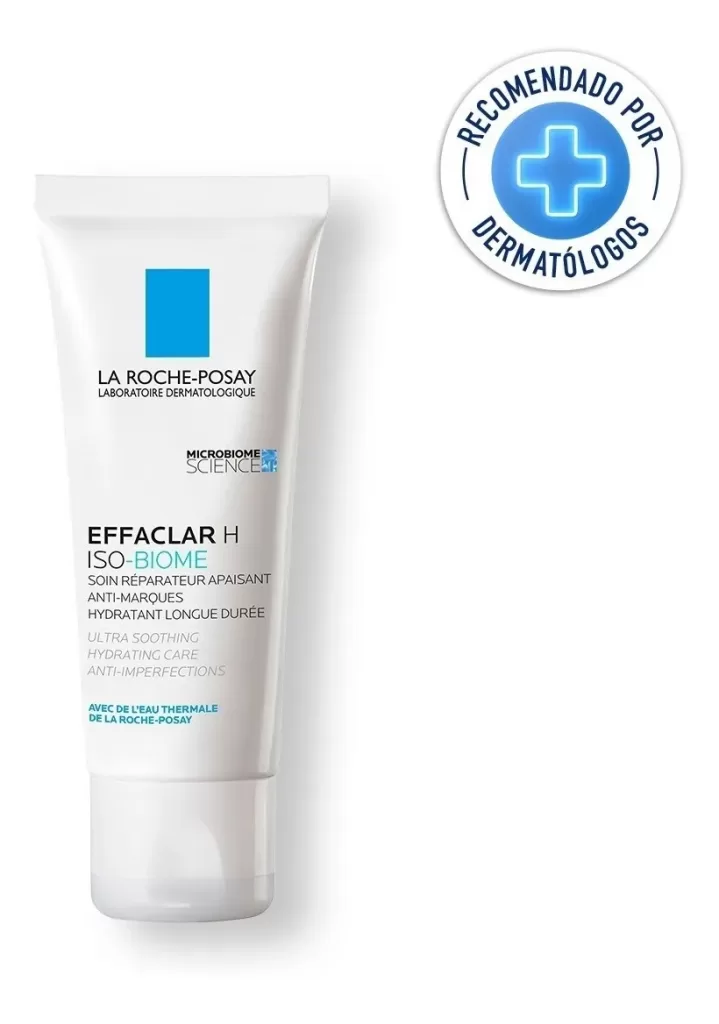 Hidratante Effaclar H ISO-BIOME antimarcas acne